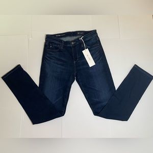 AG prima ankle cigarette leg jeans, size 25, front rise 8.5, inseam 28.